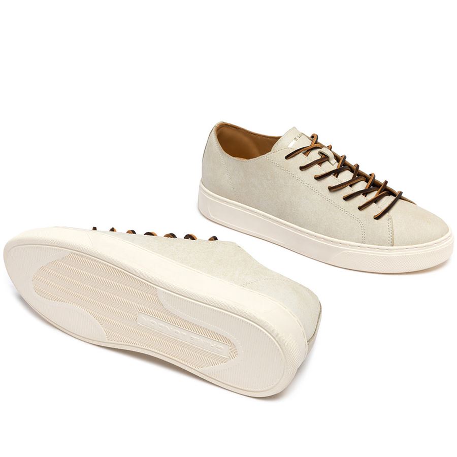 Raw Cut natural beige sneakers da uomo Crime London | 19770PP810